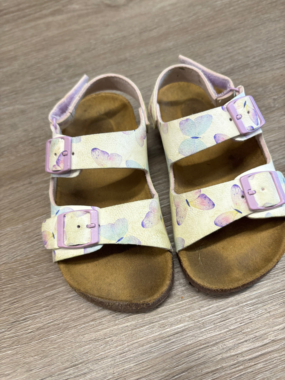 George Butterfly Cork Bed Sandals | Size 10