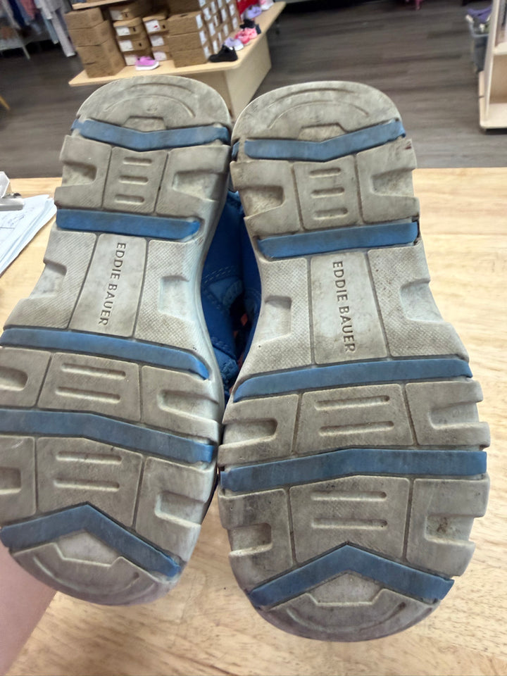 Eddie Bauer Closed-Toe Sandals – 12 (EU 30) | Blue & Neon Green