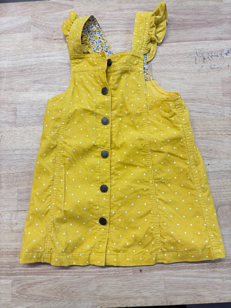Gap Yellow Corduroy Jumper 3Y