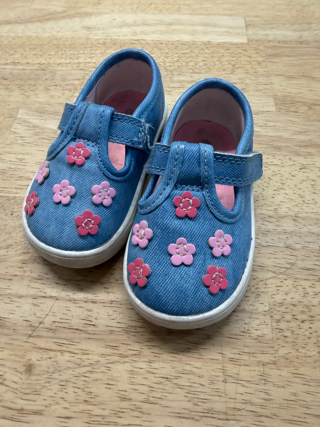 Carter's Floral Appliqué Sneakers – 4