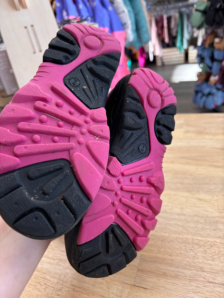 Kamik Winter Boots – Size 2 Burgundy Galosh Style