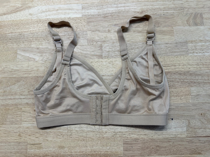 Bumpsuit Crossover Nursing Bra – XL/XXL | Beige Triangle