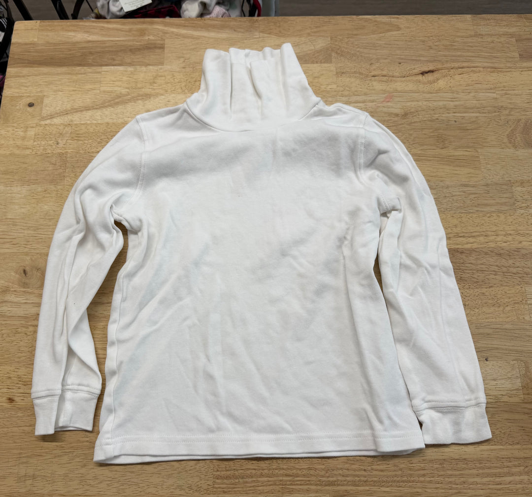 Carter's Turtleneck Long Sleeve Shirt – 5T | White