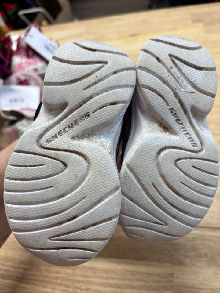 Skechers Pink Velcro Sneakers Size 5