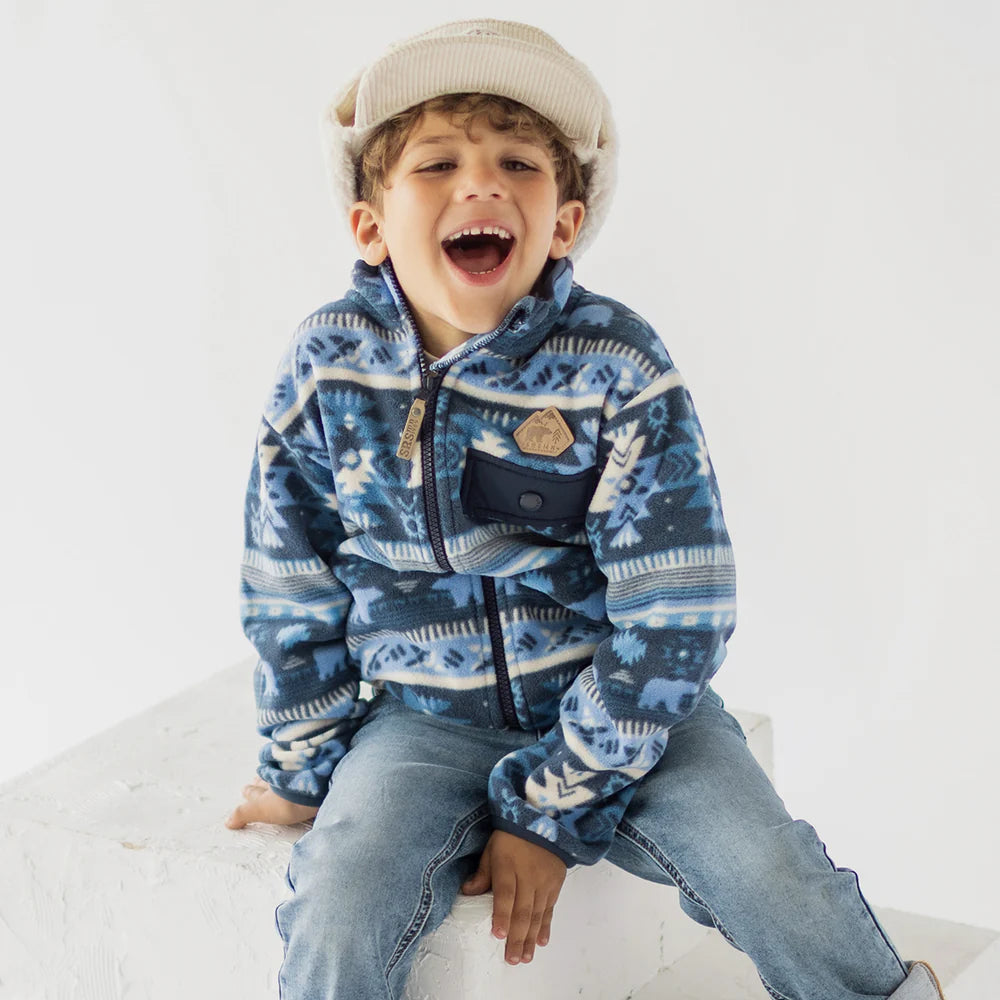 Children's Fleece Jacket | Blue