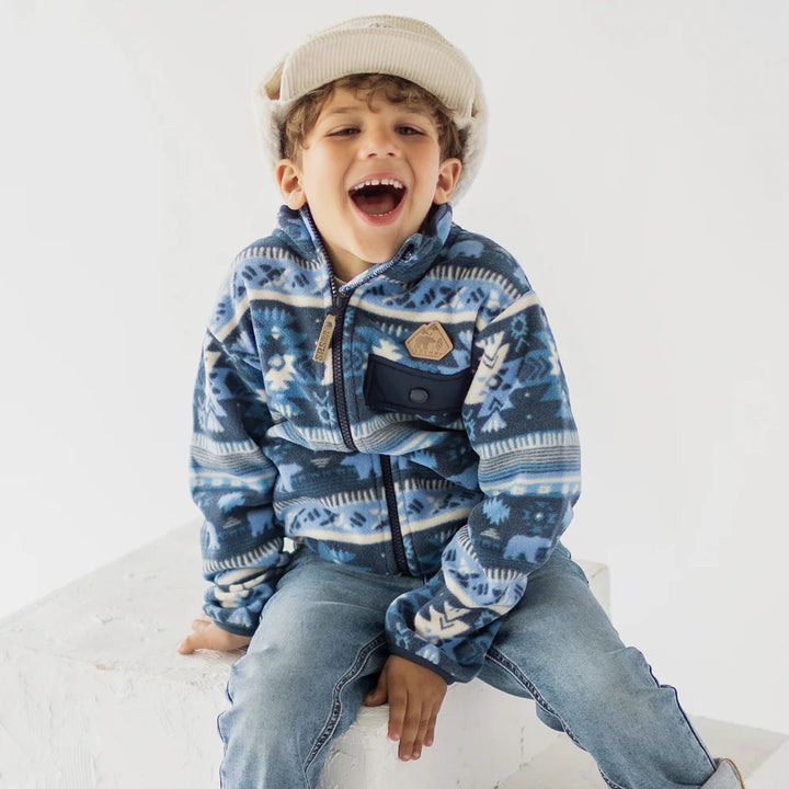 Children's Fleece Jacket | Blue