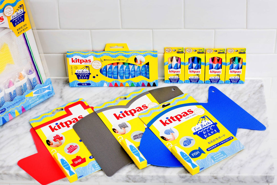 Kitpas Bath Crayons 3 colors - Fish