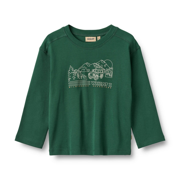 Kids Holger Long Sleeve Shirt | Kale
