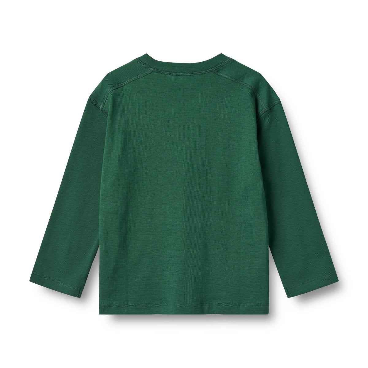 Kids Holger Long Sleeve Shirt | Kale - Nest and Sprout - Wheat Kids