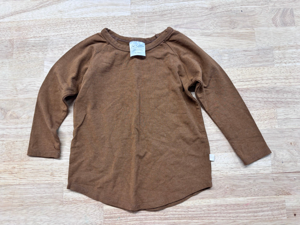 Jax & Lennon Caramel Long Sleeve 12–18M