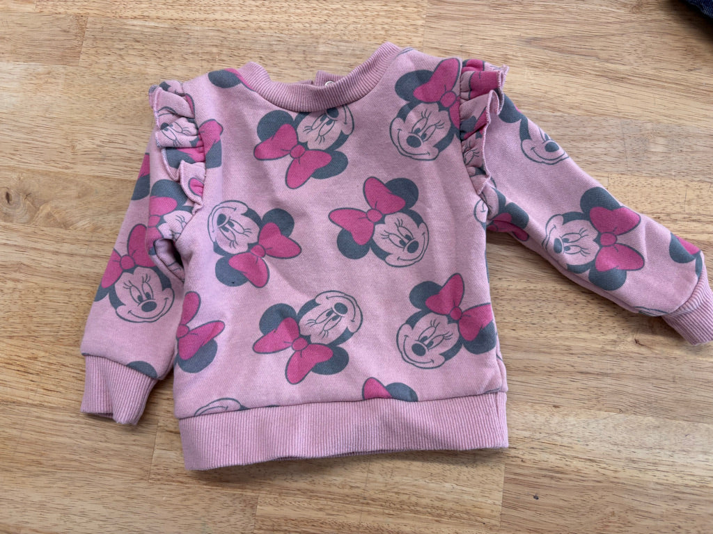 Joe Fresh Minnie Mouse Sweatshirt – 0–3 Months