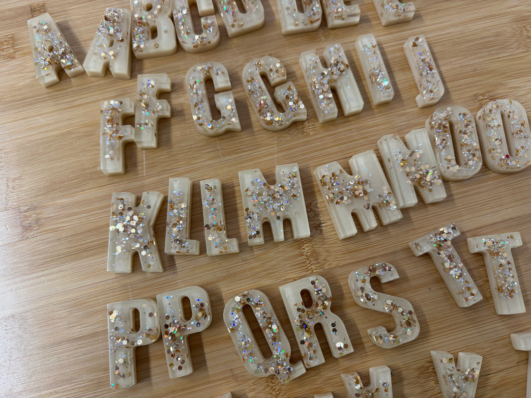 Tasteful Toys Glitter Letter Set – One Size