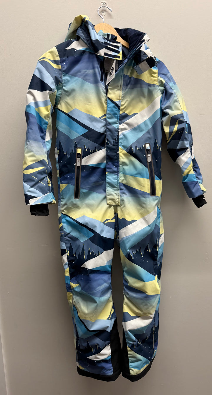 Reima Reach ReimaTec Waterproof Snowsuit – 10Y (140cm) | Blue Mountain Print
