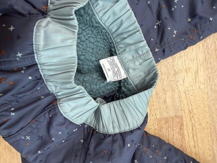 Patagonia Insulated Snow Pants – 3T | Charcoal & Mint - Nest and Sprout - Consignment
