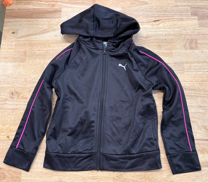 Puma 6 Zip-Up Hoodie with Heart Logo ON BACK