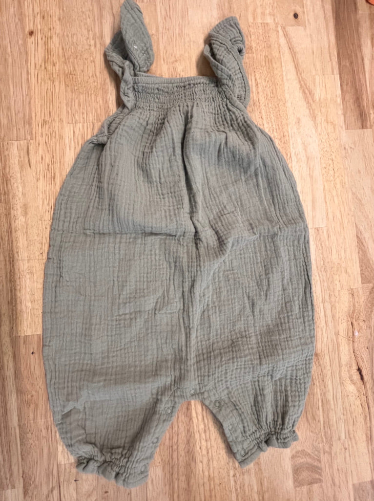 George 18-24M Romper - Waffle Knit