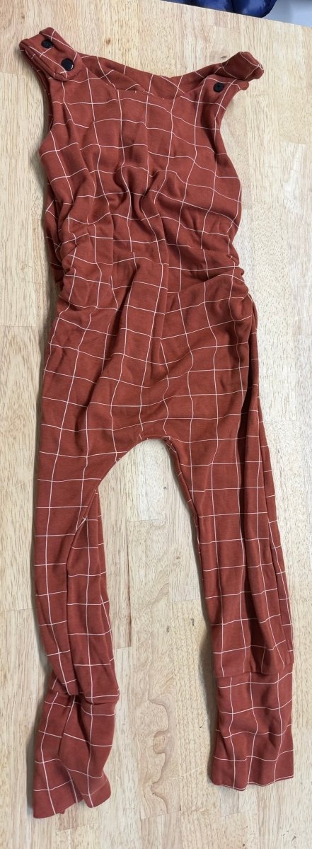 Grow With Me Romper – Estimated 3-6 Years | Internal Ties - Nest and Sprout-Consignment