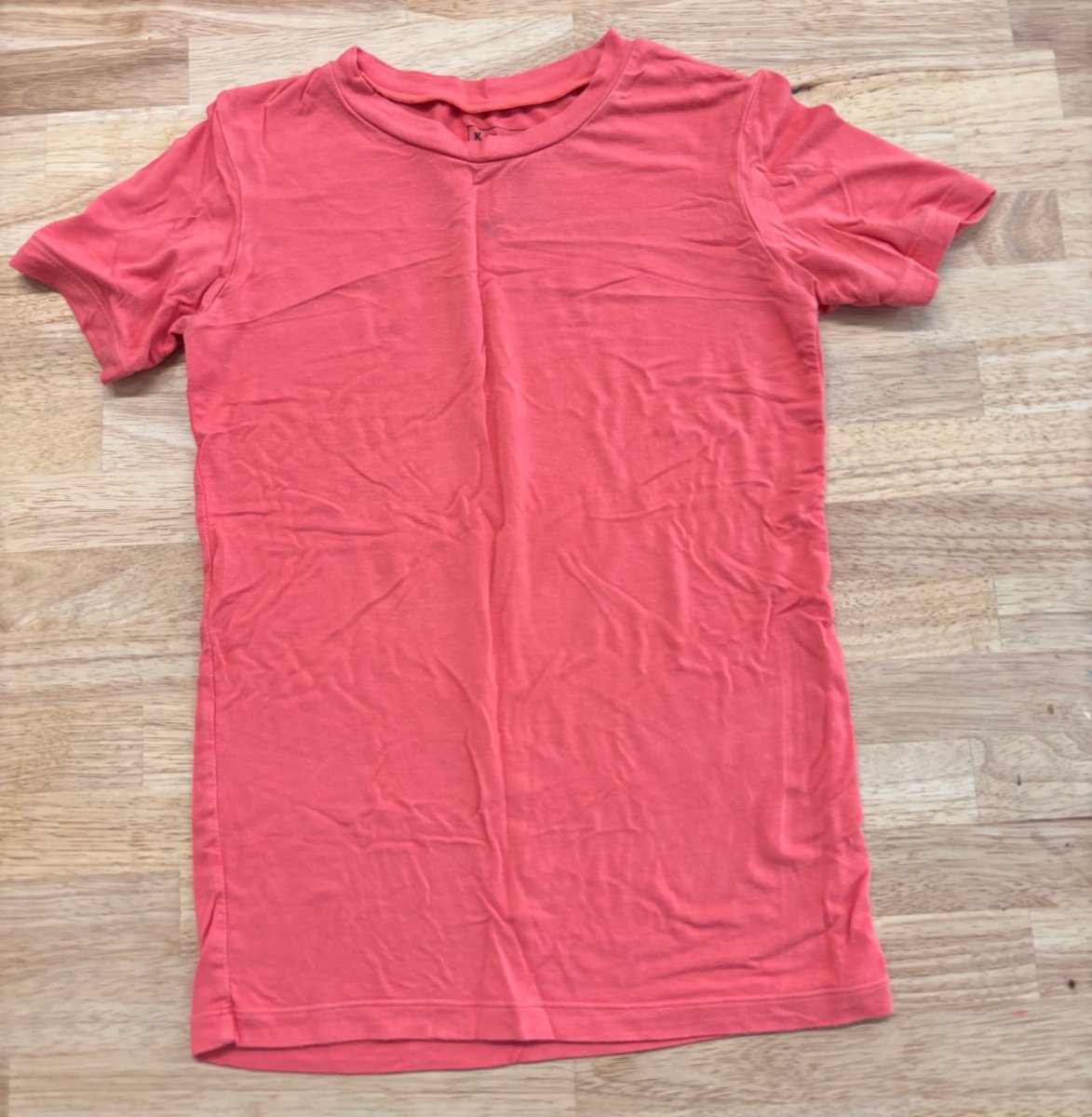 Kickee 10/12 T-Shirt - Peach - Nest and Sprout - Consignment