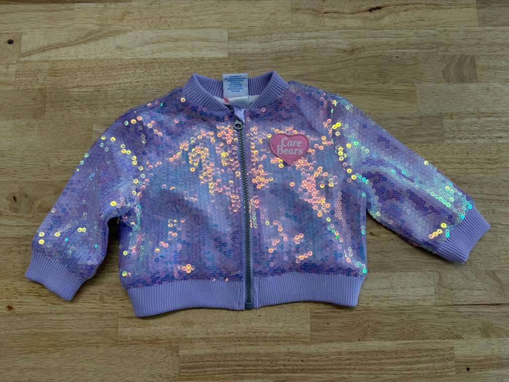 Care Bears Jacket, Size 1 Sequins - Nest and Sprout - Consignment