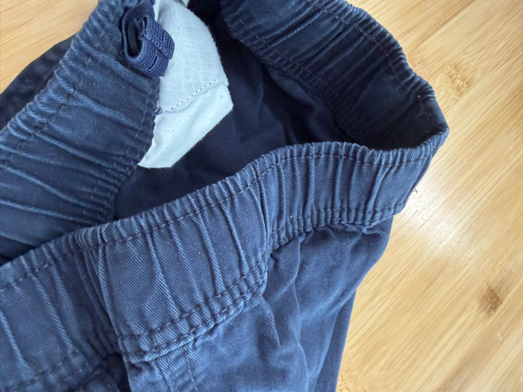 The Children's Place Cargo Pants – 7 | Navy Elastic Waist
