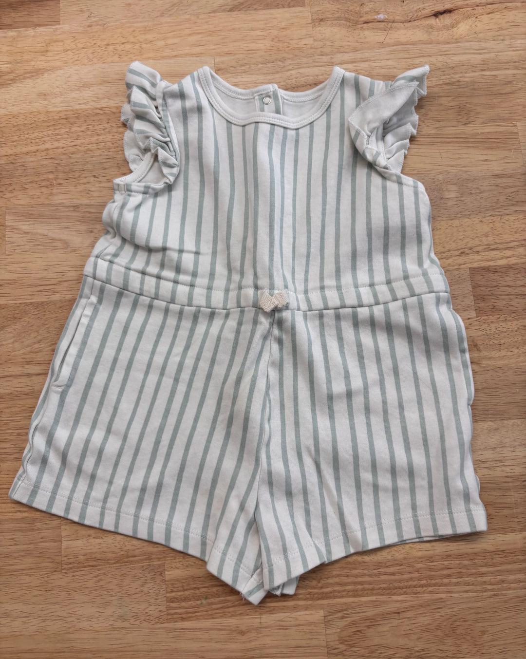 Pehr 12-24M Organic Cotton Romper LIKE NEW