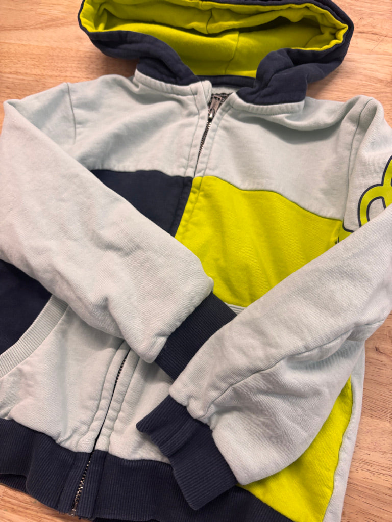 Guess Size 5 Colorblock Zip Hoodie