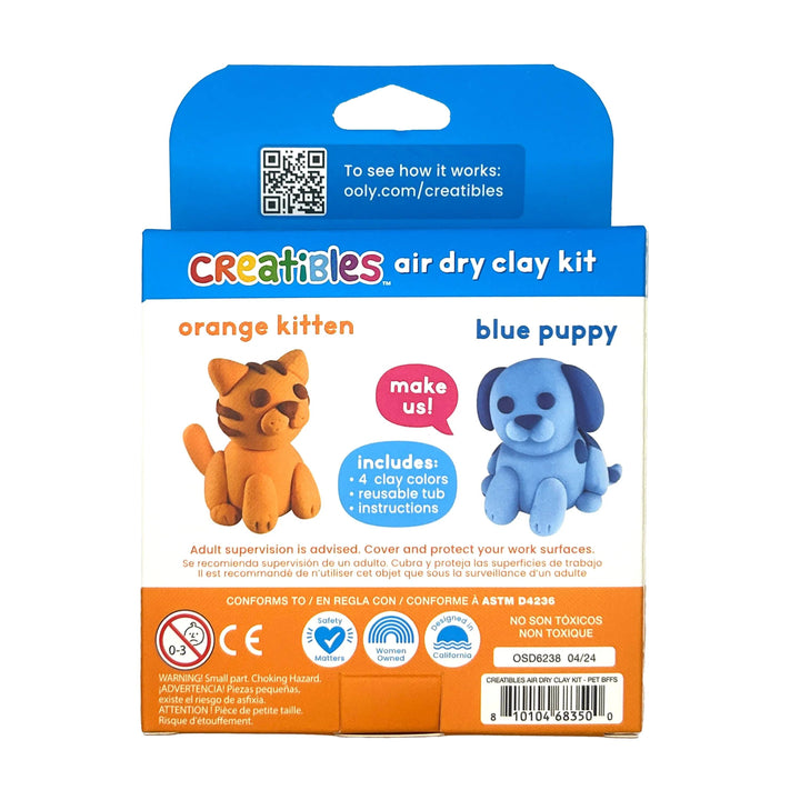 Creatibles: Air Dry Clay BFFs Kit - Pet Pals