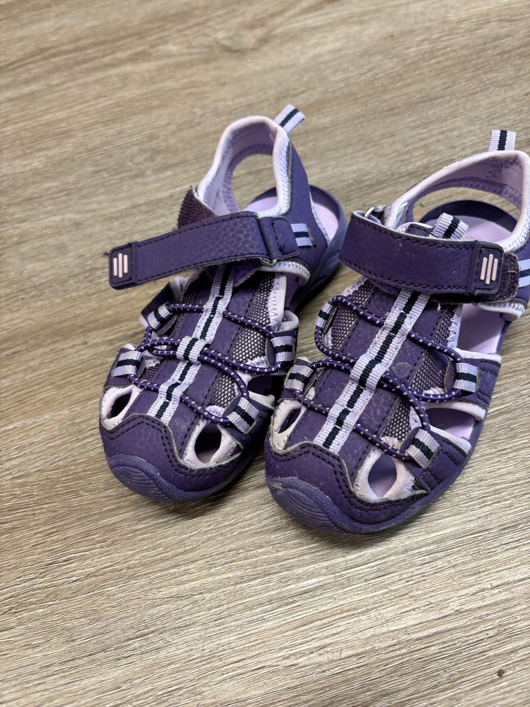 Joe Fresh Purple Closed-Toe Sandals | Size 9