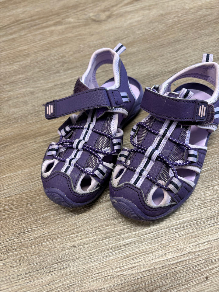 Joe Fresh Purple Closed-Toe Sandals | Size 9