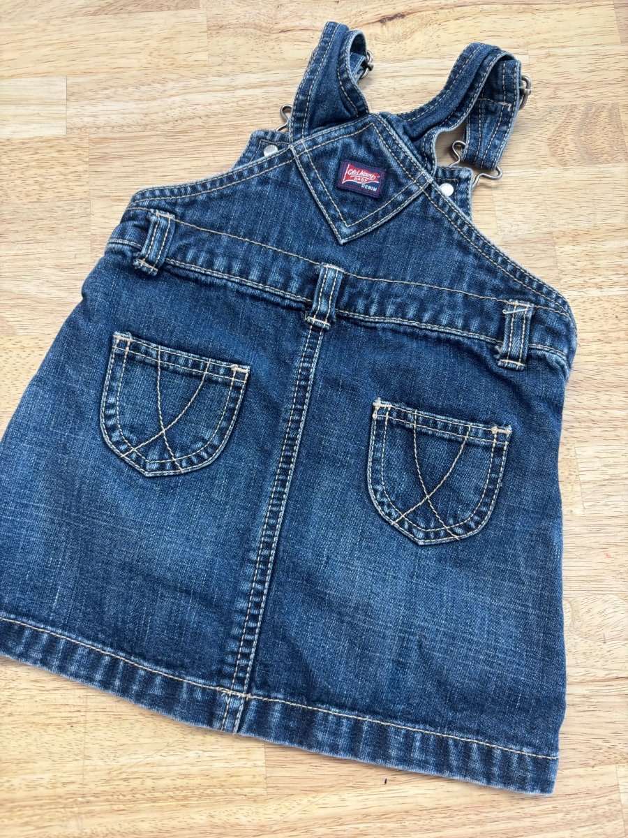 Old Navy Denim Jumper | Size 6–12M - Nest and Sprout - Consignment