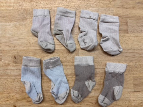 Pehr Lightweight Ankle Socks Set (4 Pairs) 6-12M