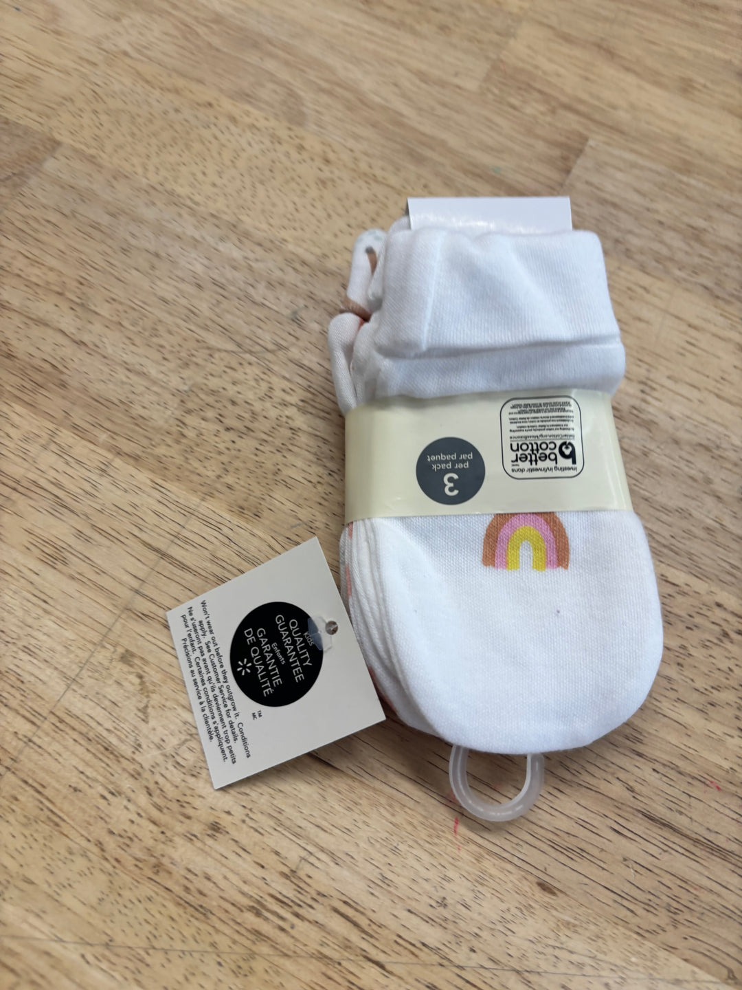 George Newborn Scratch Mittens Set of 3