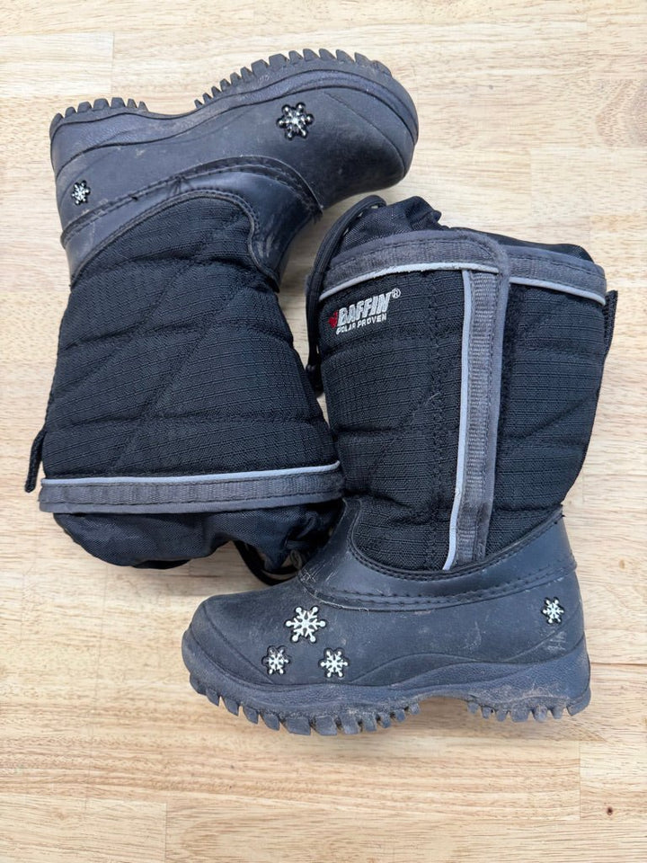 Baffin Winter Boots – 9 | Felt Liner Adjustable Snow Guard | Play - Nest and Sprout - Consignment