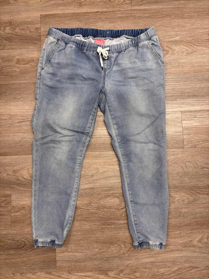 Paisley Sky Maternity Joggers – Size M (Denim)