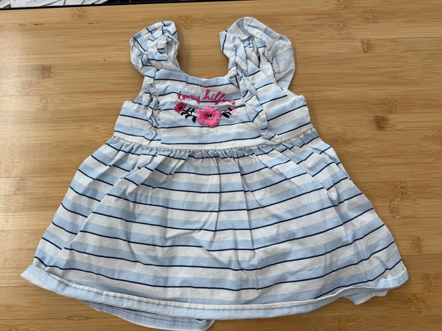 Tommy Hilfiger Striped shirt – 4T | Blue & Navy - Nest and Sprout-Consignment