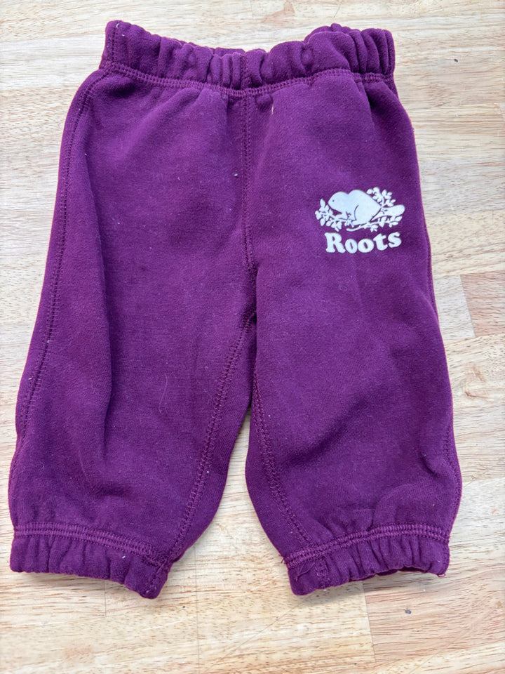 Roots Joggers – 3-6M, Eggplant Purple