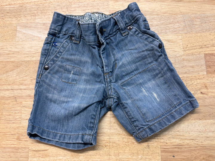Gap Denim Shorts – Size 3–6M (Light Wash)