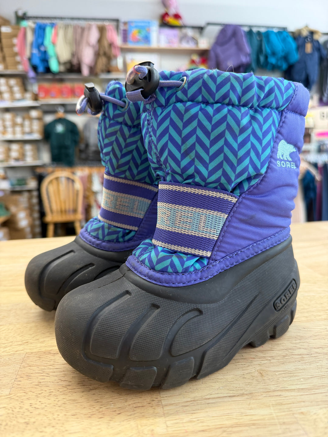 Sorel Galosh Style Winter Boots – 8 | Purple | With Liner