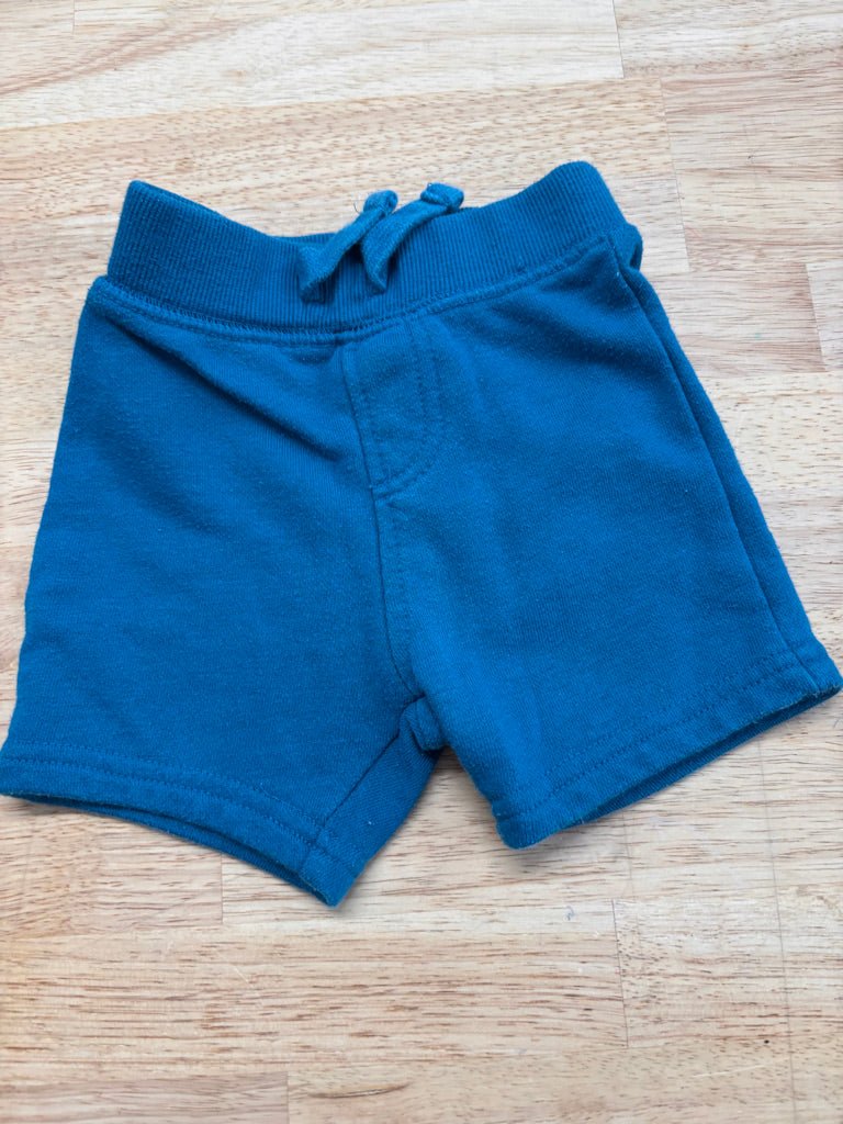 Carters Shorts – Size 3M (Jersey Blue) - Nest and Sprout - Consignment