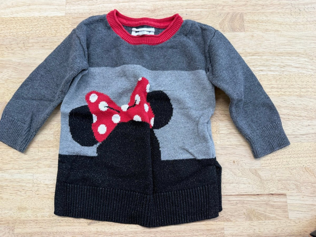 Gap x Disney Minnie Mouse Knit Sweater – 18–24M