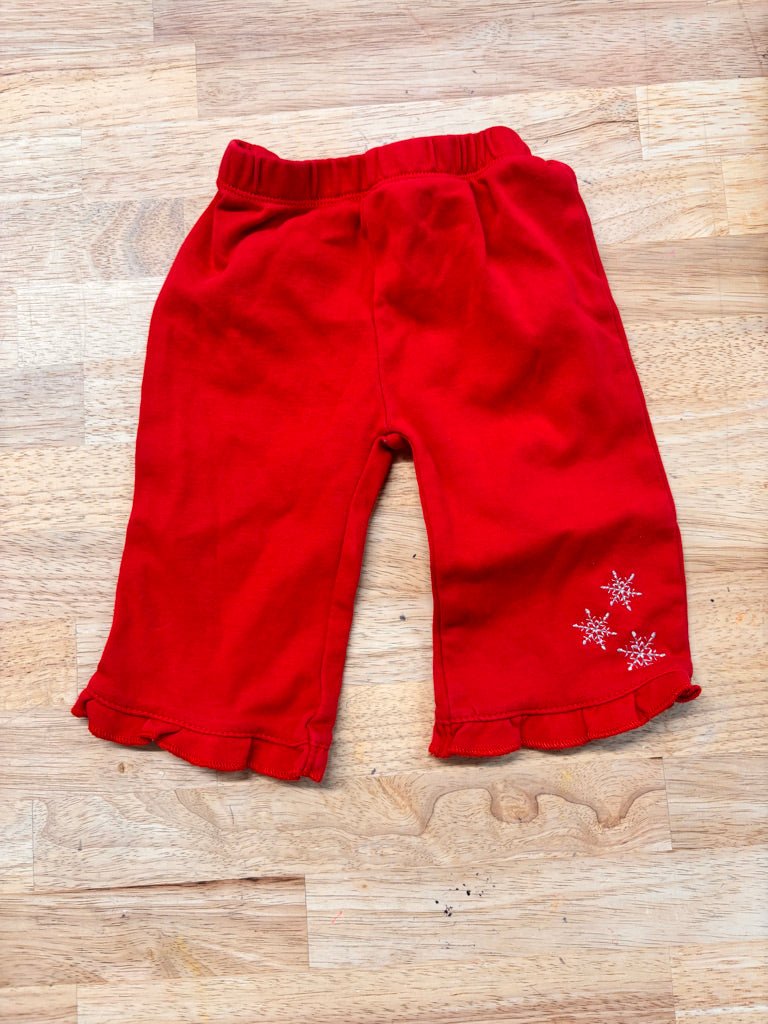 Quiltex 3–6 Month Snowflake Leggings - Nest and Sprout-Consignment