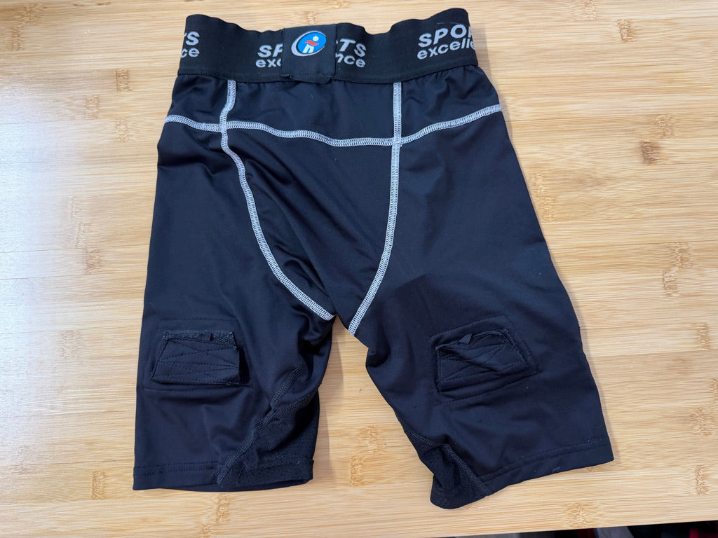 Athletic Base Layer Set – M | Black Compression Shorts