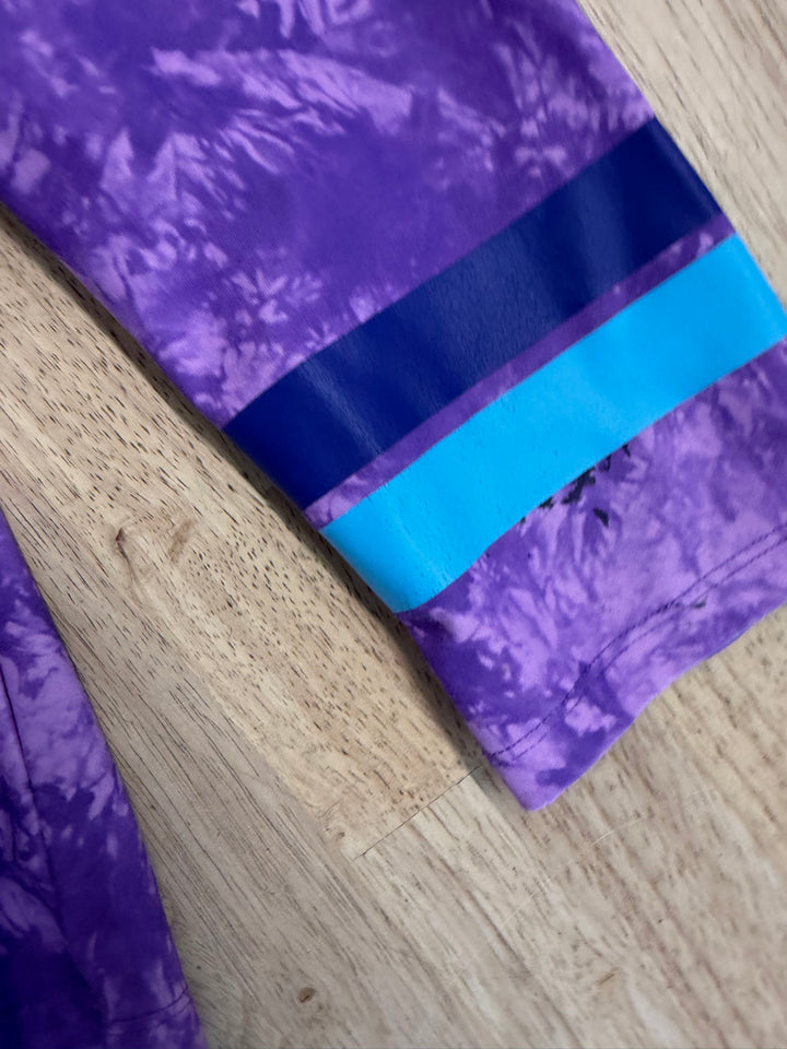 Athletic Works Dri-More Tie-Dye crop leggings – 7/8 | Purple & Pink plat