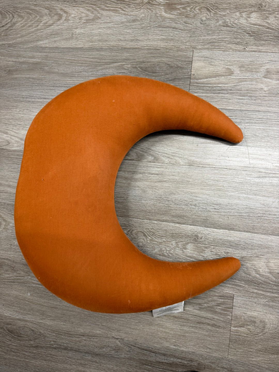 Snuggle Me Moon Shaped Nursing Pillow – O/S | Orange | Dusty Brick Orange
