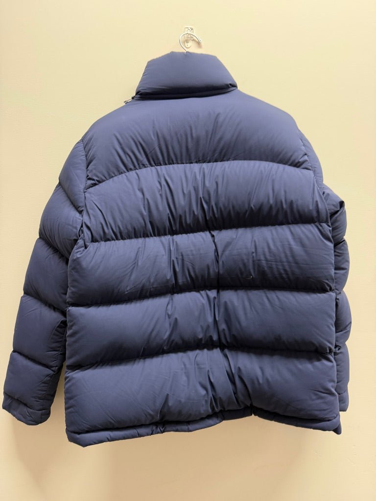 TNA The Super Puff Jacket – Adult S | Blue Down-Filled Red Lining - Nest and Sprout-Consignment