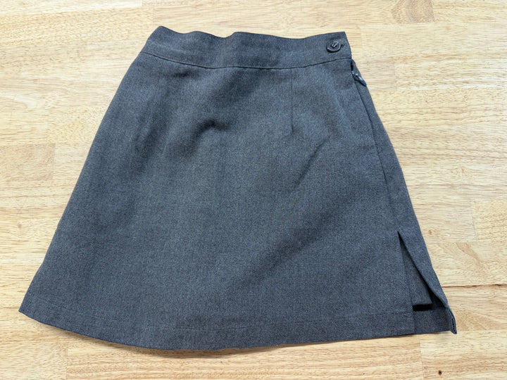 Neat Uniforms Skort – Youth M | Grey Side Zipper Shorts Under Made in Canada