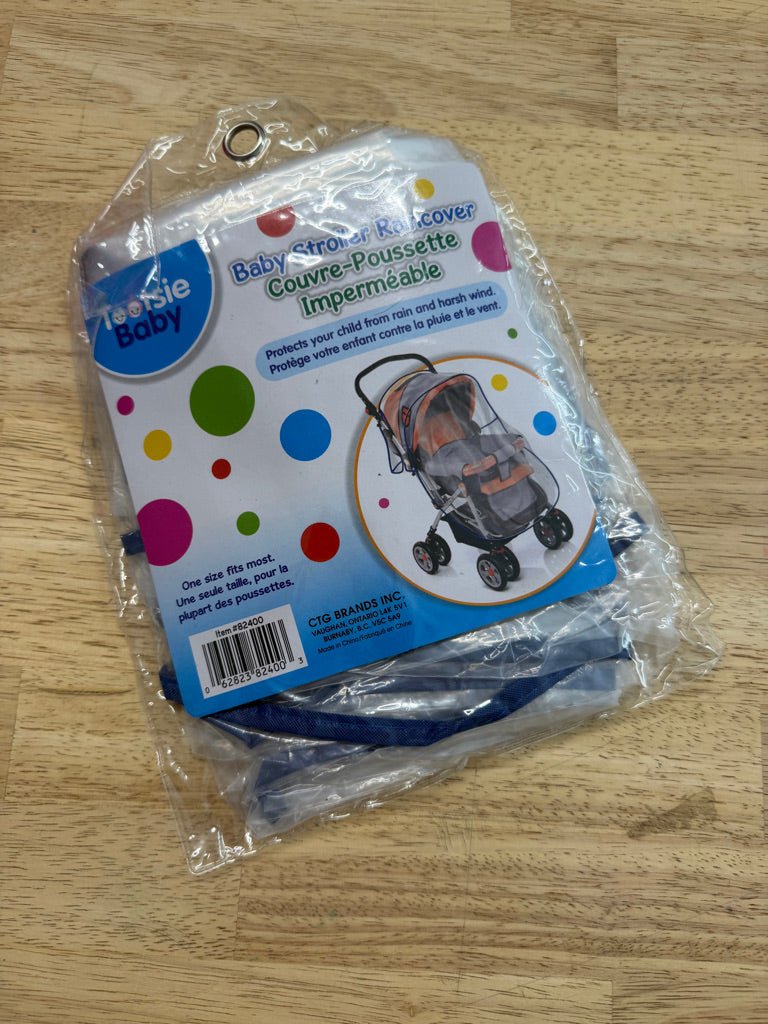 Tootsie Baby Universal Stroller Rain Cover – One Size | NIP - Nest and Sprout-Consignment