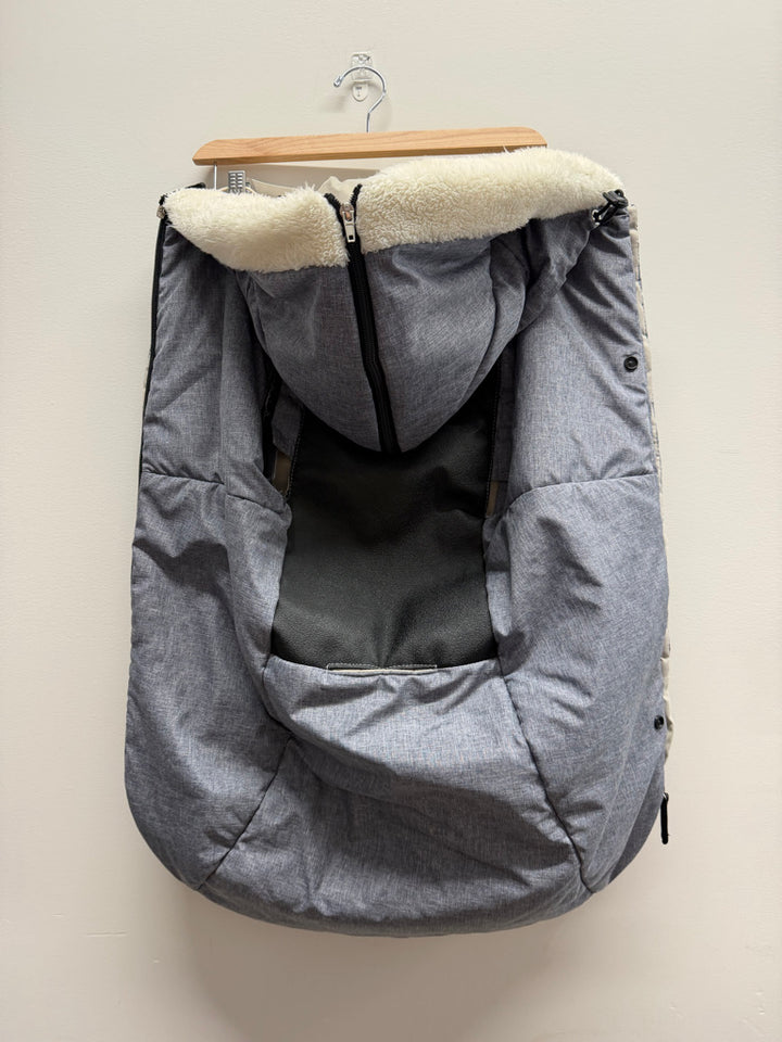 Skip Hop Heather Grey Stroll & Go Three Season Footmuff Toddler