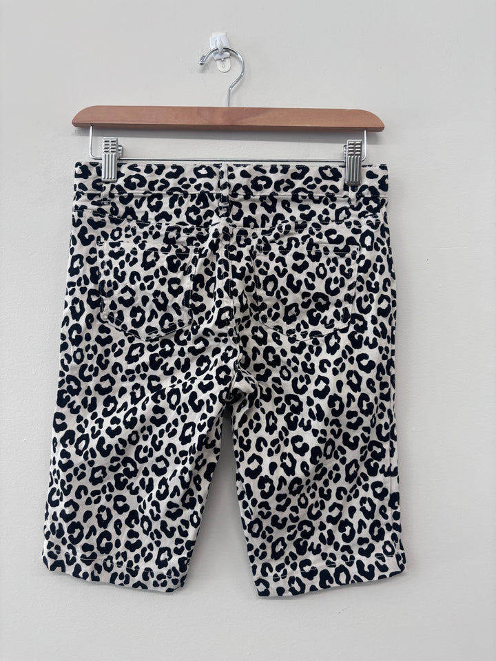 Children's Place Leopard Bermuda Shorts, Size 12