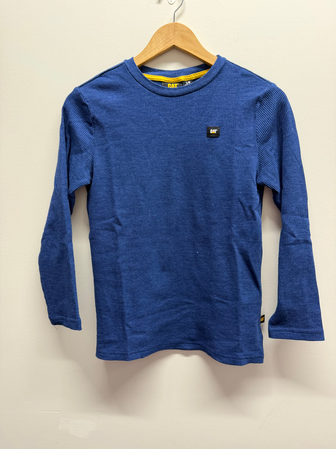 Cat  Blue Waffle Long Sleeve – 10.5 | Excellent